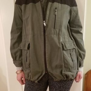 Zara army jacket